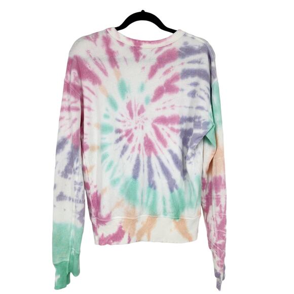 N:Philanthropy Kojak Tie Dye Distressed Long Sleeve Sweater Size Medium - Picture 5 of 5